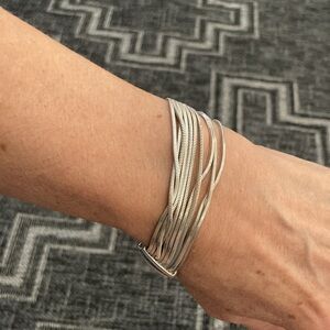 Milor Silver 10 Strand Bracelet